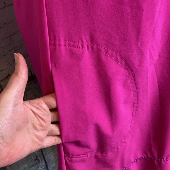 TITLE NINE PINK DAY TRIP SLEEVELESS DRESS COLOR BLOCK CIRCLES BACK Granola Girl